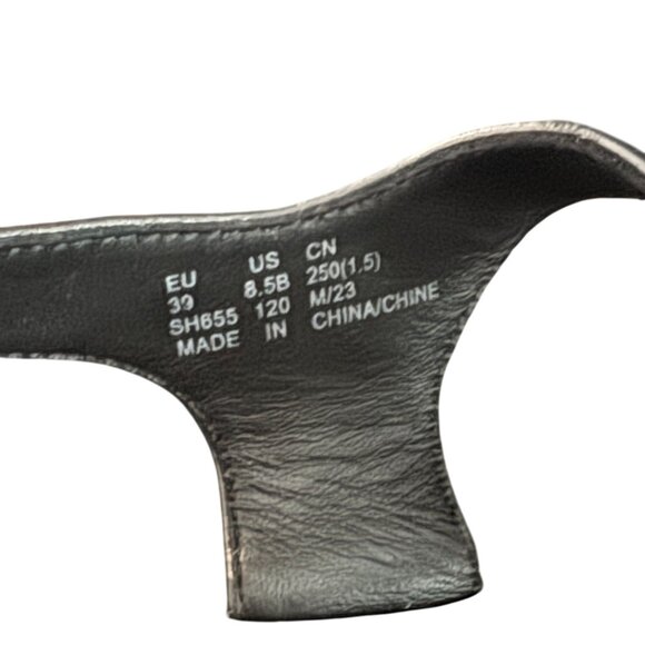 Stuart Weitzman Nolita Fisherman Black Leather Sandals Women's, Size 8.5B NWOB - Picture 10 of 10